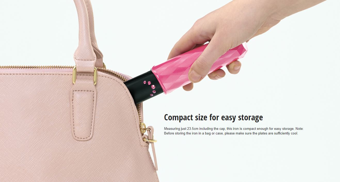 Panasonic Compact Hair Straightener & Curler EHHV11P655 Suria Jerai